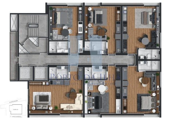 Apartamento à venda com 1 quarto, 44m² - Foto 31