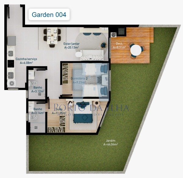 Apartamento Lançamentos com 2 quartos, 64m² - Foto 8