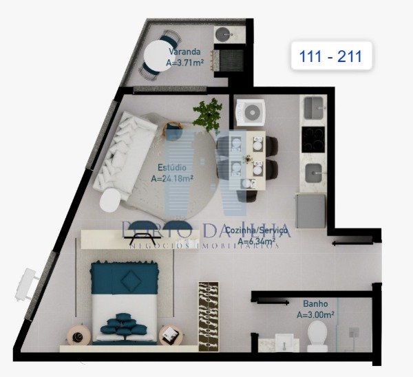 Apartamento Lançamentos com 2 quartos, 64m² - Foto 7