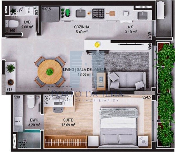 Apartamento Lançamentos com 3 quartos, 136m² - Foto 17